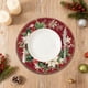 thumbnail image 4 of Diatomite Christmas Placemats Absorbent Washable Table Mats for Holiday Dining Party Dinner Table Setting Non-Slip Reusable Rubber Western Placemats for Family Gatherings Festive Decor, 4 of 6