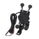thumbnail image 5 of Soporte Para Teléfono Para Bicicleta, Práctico Soporte Para Teléfono Para Motocicleta Con Rotación De 360 ​​​​grados, Cargador Tipo X De 12V A 24V Para Bicicletas, 5 of 7
