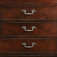 thumbnail image 4 of Benzara Traditional Style Wooden Bedroom Chest, Cherry Brown, 4 of 11