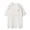White, variant on Men's Casual Summer Tees, Letter Print Round Neck Short Sleeve T-Shirt, S-6XL