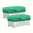 thumbnail image 4 of Winter Planter Covers, Rectangular Plant Covers Freeze Protection, Planter Frost Cover, 1Pcs Outdoor Planter Covers for Winter, Reusable Plant Covers Green 39.3x15.7x19.6 In, 4 of 9