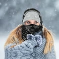 thumbnail image 2 of Coolmade Winter Hats for Women and Men, Winter Hat Trapper Hat Ushanka, Ear Flap Chin Strap, Safety Glasses and Windproof Mask, 2 of 7