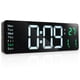 thumbnail image 1 of Reloj de pared digital con control remoto, reloj digital LED grande de 16 pulgadas con visualización de hora/fecha/semana/temperatura, reloj de pared con atenuación automática y 10 niveles de brillo p, 1 of 8