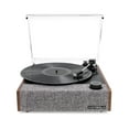 thumbnail image 2 of Victrola Eastwood II 3-Speed Bluetooth Record Player with Audio-Technica Cartridge & Built-in Speakers, Walnut, 2 of 15