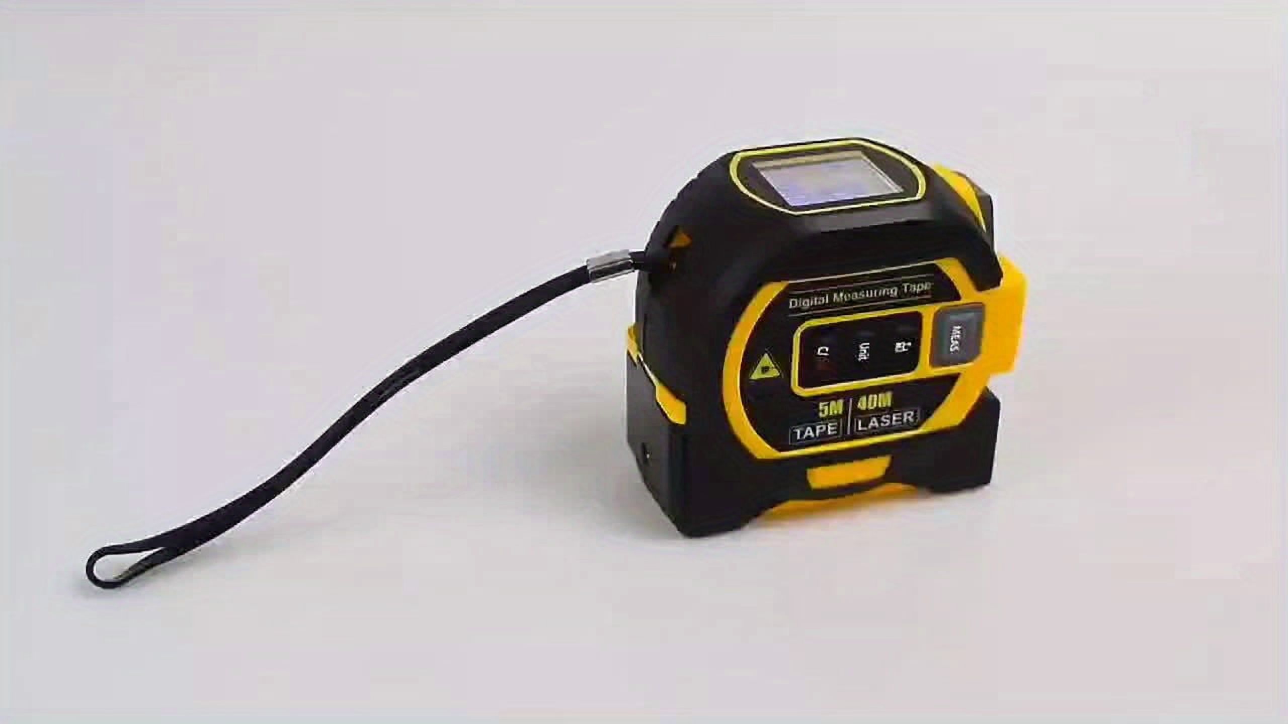 3-in-1 High-Precision Laser Tape Measure - Digital Distance Meter, Steel Tape & Level - Fast & Accurate Measurements