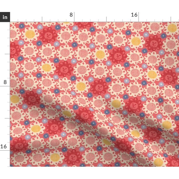 Zodiac Astrology Stars Astrological Leo Lion Fabric Printed By Spoonflower Bty Walmart Com