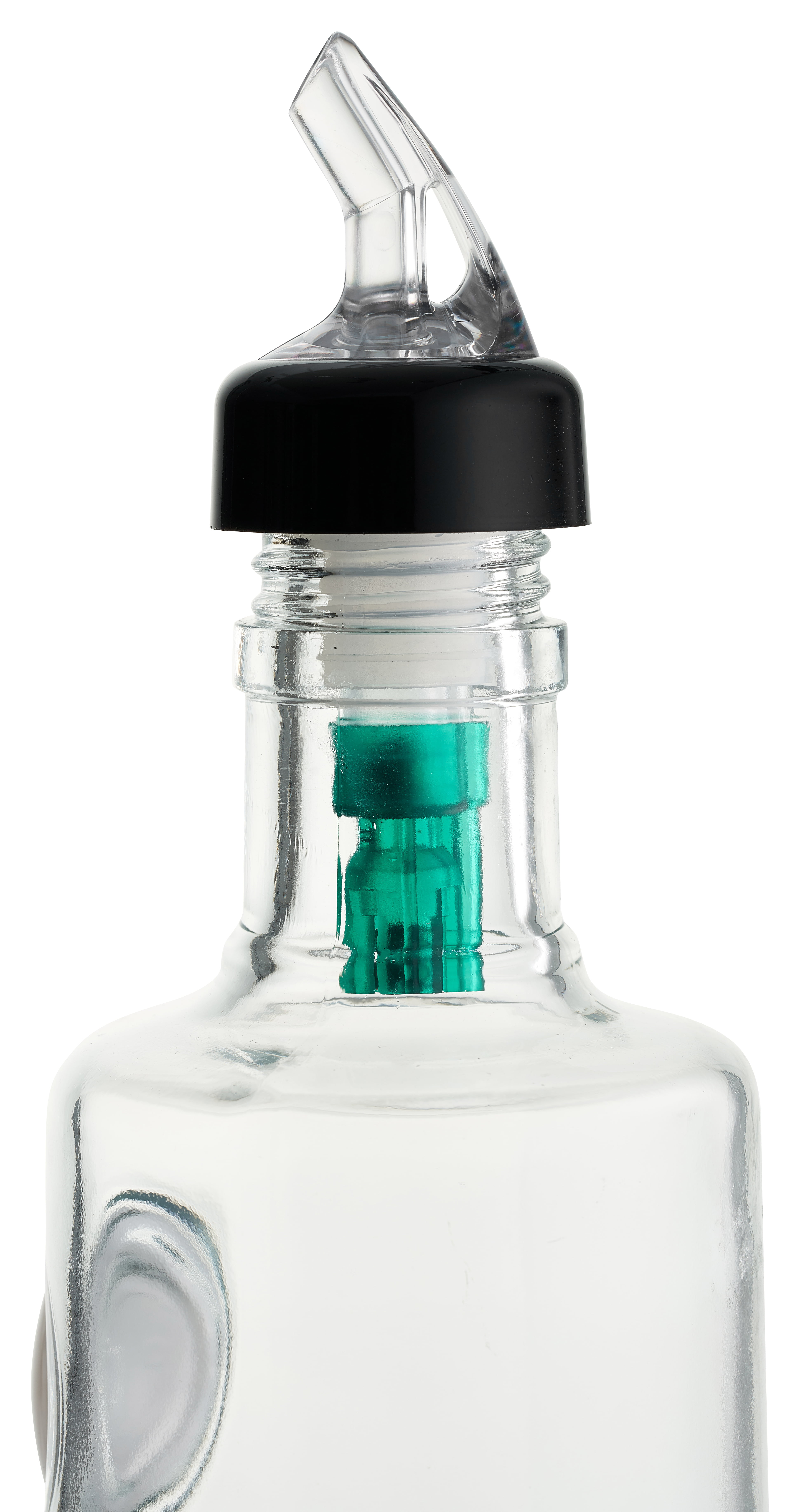 [6 PACK] Measured Liquor Bottle Pourers 0.5 oz (15 mL) - Collared Automatic  Measured Bottle Pourer - No Cracks, No Leaks, Bar Spouts, Quick Shot, 