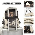 thumbnail image 3 of FORMRS Mini Backpack Purse for Women Travel Daypack Casual Shoulder Bag, Space Record, 3 of 7