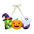 thumbnail image 2 of Letrero de puerta de Halloween, letrero colgante de feliz Halloween, accesorios de decoración de pared, decoración colgante de puerta de Halloween Estilo A, 2 of 8