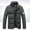thumbnail image 2 of Vedolay Warm Winter Coats for Men Outerwear Jacket Winter Long Hooded Parka Jacket Green,4XL, 2 of 3