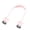 Pink, variant on Wearable Fan Bladeless Fan Rechargeable 360 Degree Cooling 100 Speed Adjustable Quiet for Home Travel Sports