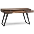 thumbnail image 3 of Simpli Home Lowry 54 inch Wide Solid Acacia Wood Modern Industrial Desk in Rustic Natural Aged Brown, 3 of 9