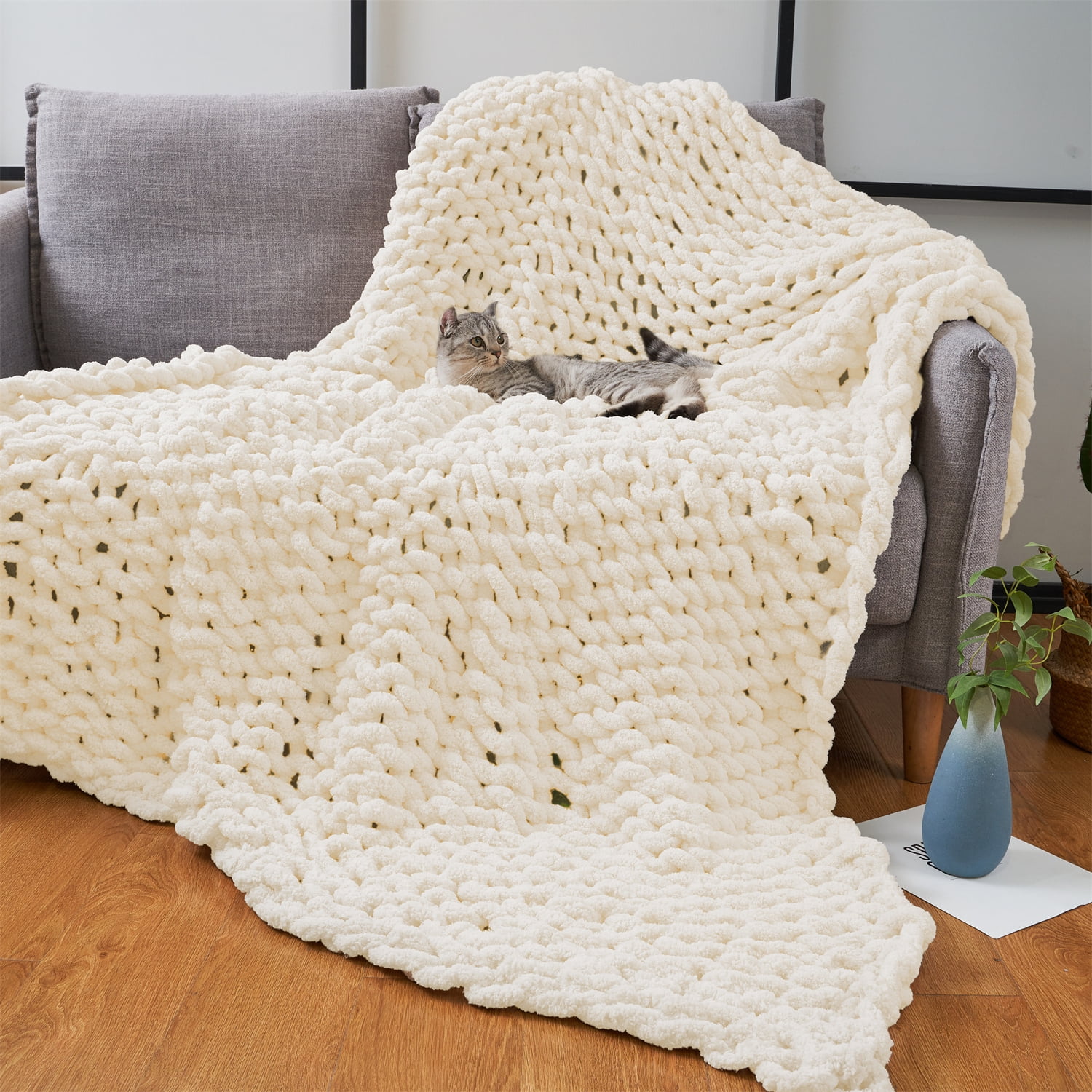 Chunky knit blanket yarn walmart new arrivals