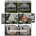 thumbnail image 7 of Ultimate 3D Brick Effect Wall Panels, Wall Cladding Panel, Set of 2, Covers 11 sq ft, Shadowstone, 7 of 7