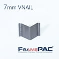 thumbnail image 3 of Clavos Framepac V Para Marcos De Fotos De Madera Dura De 7 Mm (1/4 Pulgadas) [Paquete De 400 Clavos En V Sueltos] - (Para Uso En Clavadora Manual En V Para Marcos De Fotos Clavadora Manual En V Para M, 3 of 5