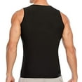 thumbnail image 6 of Lilvigor Men’s Sauna Vest Sweat Tank Top Heat Trapping Workout Vest for Male Body Shaper Waist Trainer Sauna Suit Corset for Men with Zipper, 6 of 6