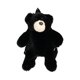 thumbnail image 4 of Mochila de Oso de Peluche Fernando Regalo de Cumpleaños Negro Tamaño 44 cm, 4 of 8