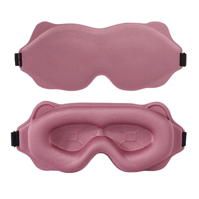 Wuztai Deals 90% off Sleep Mask Eye Mask For Side Sleeping Washable Sleep Mask Adjustable Shoulder Strap Breathable And Soft Sleep Mask Essential For Travel Clearance