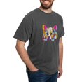 thumbnail image 4 of CafePress - Colorful Corgi Puppy T Shirt - Mens Comfort Colors Shirt, 4 of 5