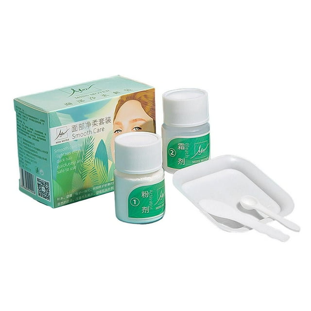 Facial Hair Bleaching Kit for Women Facial Hair Bleaching&Eyebrow Lightenin