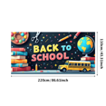 thumbnail image 1 of Back to School Banner Classroom Decor Education Supplies Vibrant Backdrop for School Events Photography Props Welcome Sign Party Supplies Learning Environment, 1 of 4