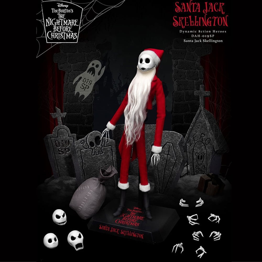 Beast Kingdom Nightmare Before Christmas Santa Jack Skellington Action Figure – DAH-019SP