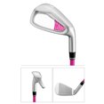 thumbnail image 3 of Juego De Club Infantil Junior De 5 Piezas, Juego De Entrenamiento De Club De Hierro Y Putter De Madera Junior De aleación Con Bolsa De Soporte Y Fundas Para La Cabeza Para Niños, 3 of 8