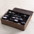 thumbnail image 1 of Closet Underwear Organizer Drawer Divider Solid Color Foldable 30 Cell Storage Box with Lid for Bedroom Vanity Drawer, 1 of 3