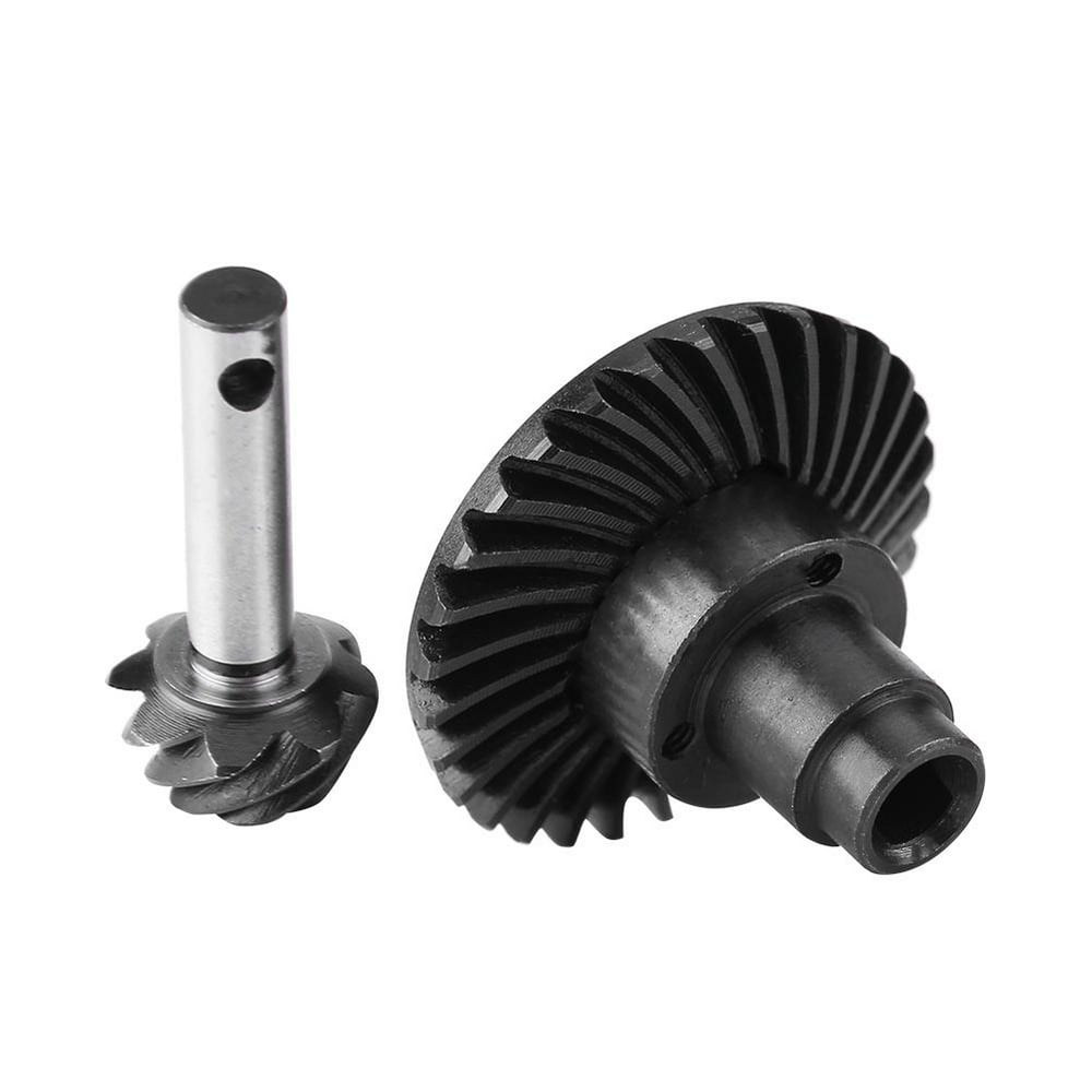 OTVIAP Stainless Steel Heavy Duty Bevel Gear Set 30T/8T for Axial AR44 RC Car Part Accessory