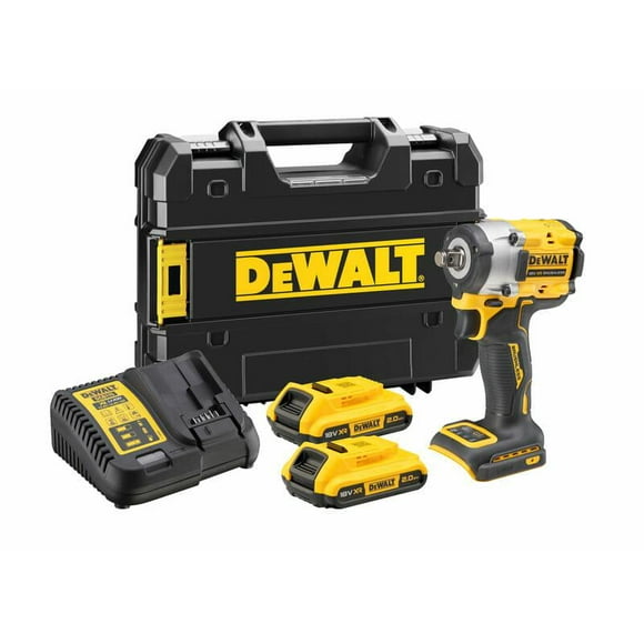 DEWALT KLUCZ UDAROWY 1/2" 18V 406Nm 2x2,0Ah TSTAK PIERŚCIEŃ DCF921D2T