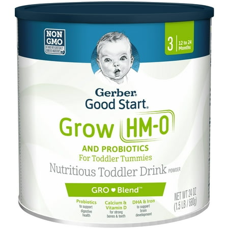 Gerber Good Start Grow Non-GMO Powder Nutritious Toddler Drink, Stage 3, 24 oz