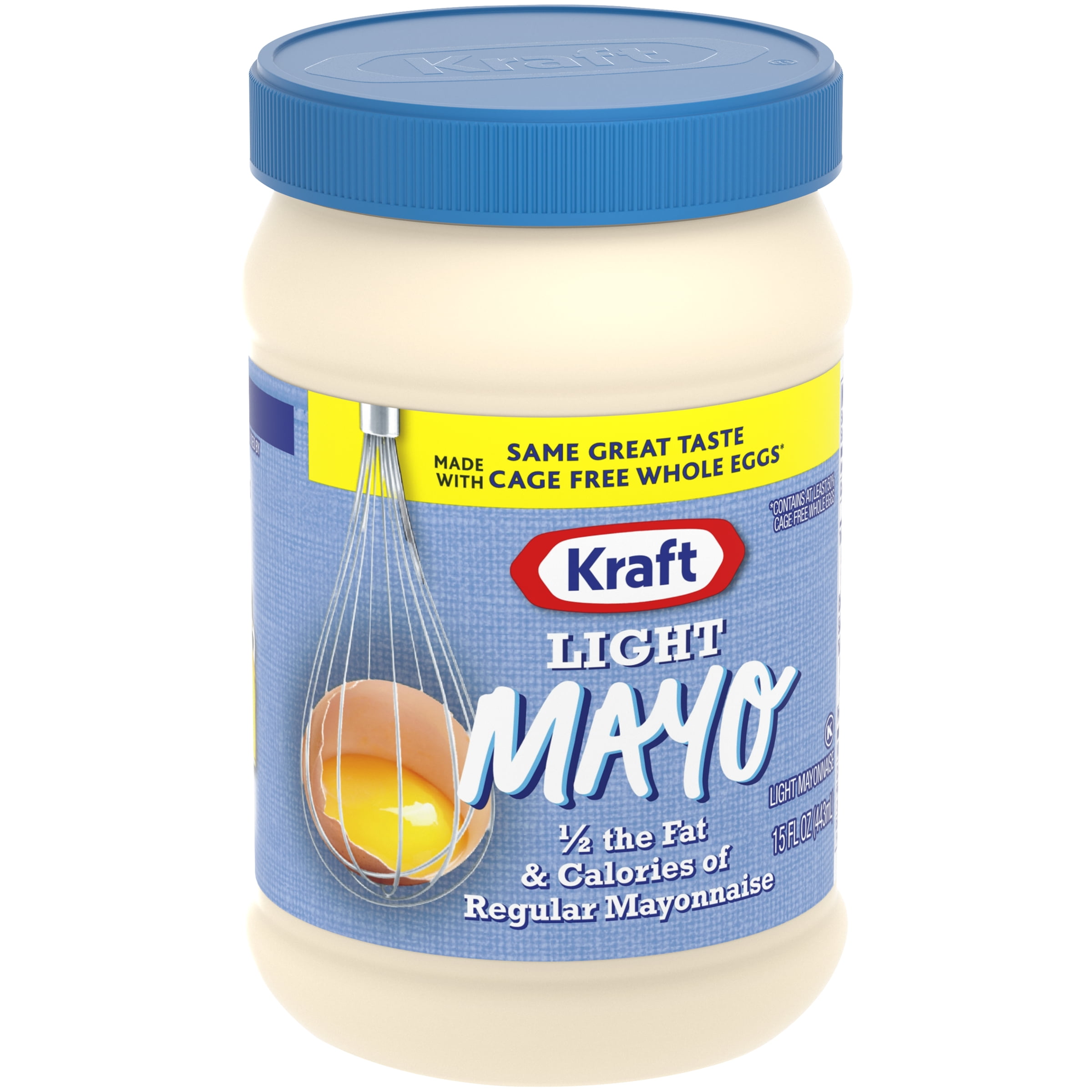 Kraft Light Mayo, 15 fl oz Jar
