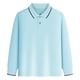 thumbnail image 2 of REDARER 3-Pack Boys School Uniform Polo, Long Sleeve - for Little Boys & Big Boys,Size 9-10 Years, 2 of 6