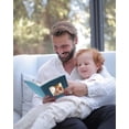 thumbnail image 4 of Small Photo Album 4x6 – Clear Pages, Linen Cover with Front Window, Pack of 2, Each Album Holds 52 Photos, Small Brag Book for 4x9 Pictures, Dark Green Fabric, 4 of 5