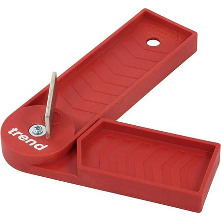 

Trend Anglefix Miter Guide for Quick & Accurate Mitersaw Angle Setup Red ANGLEFIX