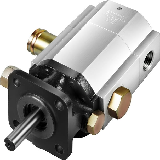 VEVOR Electric Hydraulic Pump 2 Stage 13 GPM Engine Mount, Plastic, Max