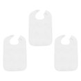 thumbnail image 4 of JUNWELL 3Pcs Adult Bibs Machine Washable Reusable Adjustable for Seniors Elderly Men blue waterproof, 4 of 8