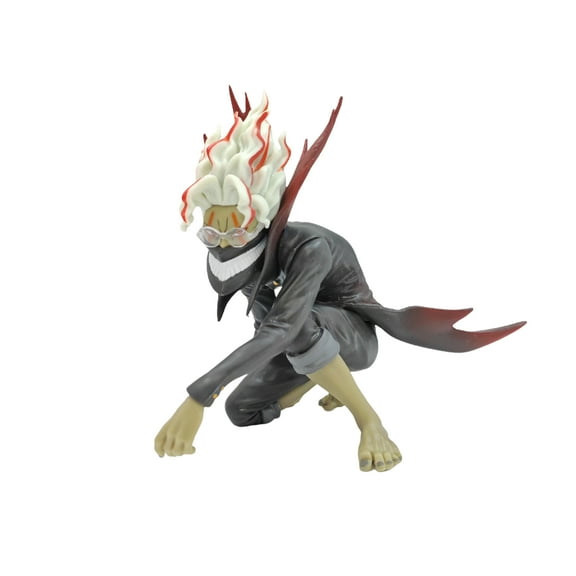 Gaiwos DAN DA DAN Anime Figure Statue 4.3 inches, Okarun Squatting Position Character Model, Collectible Sculpture for Desktop Display