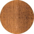 thumbnail image 1 of Ahgly Company Indoor Round Oriental Orange Industrial Area Rugs, 7' Round, 1 of 4