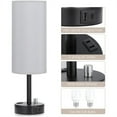thumbnail image 1 of karymi American Small Table Lamp Modern Three Gears Dimming Bedroom Bedside Table Lamps Christmas Gift, 1 of 7