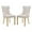 Beige & Gold, variant on Tcbosik 2 Pack Upholstered Dining Chairs, Velvet Accent Chair with Tufted Button Back, Modern Side Chair with Padded Seat and Metal Legs, Easy Assembly, Black & Gold
