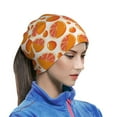 thumbnail image 6 of Neck Gaiter Face Cover Scarf, Cute Juicy Red Orange Soft Face Sun Mask Cover Scarf Headband Cooling Sweat Absorbing Bandanas Hiking Cycling Running, 6 of 7