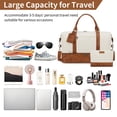 thumbnail image 3 of Weekender Bags Oeihuivt para mujer, bolsa de viaje grande de 53 cm, 3 of 8