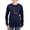 Navy, variant on CafePress - Costumed Pitbull Halloween Women's Long Sleeve T Shirt - Women's Long Sleeve Graphic Tee Casual Fit
