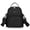 Black, variant on Versatile Chest Sling Bag for Men Women, Lightweight Waterproof Crossbody Backpack, Casual Outdoor Daypack with Adjustable Strap for Cycling Hiking Travel
