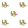 thumbnail image 3 of Guardurnaity Gafas de Pascua con purpurina, juego de vestir de pollo, decoración de anteojos de baile de cumpleaños, suministros de Type2 NO2, 3 of 6