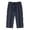 Blue, variant on Women's Capri Pants Three Zipper Pockets Blend Cropped Trousers Elegant Summer Bottoms Women Fashion Clothing