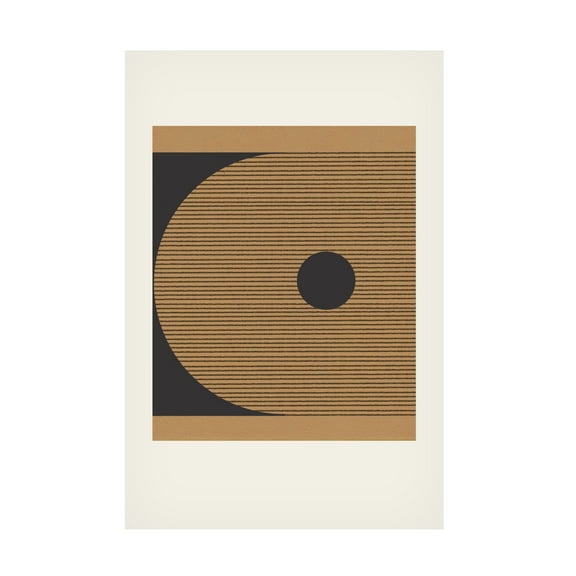 Trademark Fine Art THE MIUUS STUDIO Composition VIII Canvas Wall Art