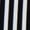 White - black, variant on Womens Black Striped Cap Sleeve Wear To Work Top Plus 1X