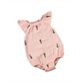 thumbnail image 5 of Wassery Newborn Girl Cartoon Printed Jumpsuit Flying Sleeve One-Piece Clothes Outwear Casual Romper 0-24M, 5 of 6